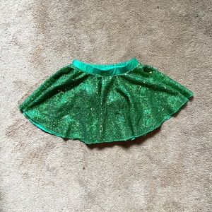 Green Dance Skirt
